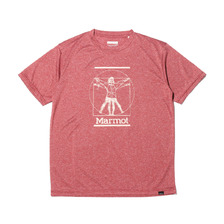 Marmot ANGEL WING H/S CREW RED TOMPJA49画像