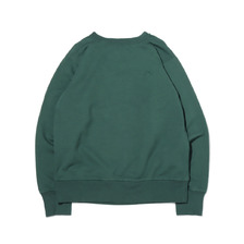 THE NORTH FACE PURPLE LABEL 10oz MOUNTAIN CREW NECK SWEAT GREEN NT6903N画像