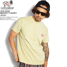 The Endless Summer TES DOG BEACH T-SHIRT -BEIGE- FH-9574369画像