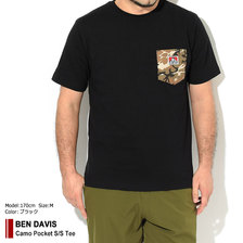 BEN DAVIS Camo Pocket S/S Tee C-0580058画像