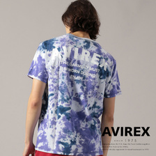 AVIREX LOGO TIE DYE T-SHIRT 6103468画像