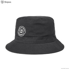 Brixton OATH BUCKET HAT (BLACK)画像