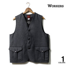 Workers Cruiser Vest, Dominx Double Cloth画像