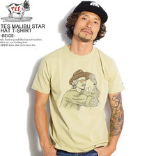 The Endless Summer TES MALIBU STAR HAT T-SHIRT -BEIGE- FH-0574350画像