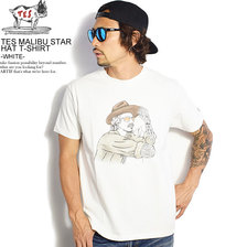 The Endless Summer TES MALIBU STAR HAT T-SHIRT -WHITE- FH-0574350画像