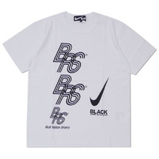 BLACK COMME des GARCONS &times; NIKE BRS TEE WHITE画像