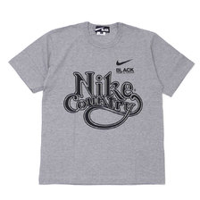 BLACK COMME des GARCONS &times; NIKE Country TEE GRAY画像