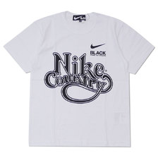 BLACK COMME des GARCONS &times; NIKE Country TEE WHITE画像