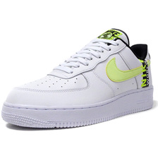 NIKE AIR FORCE 1 '07 LV8 WW "WORLD WIDE PACK" WHITE/VOLT/BLACK CK6924-101画像