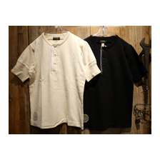 COLIMBO HUNTING GOODS SILVER POINT HENLEY NECK TEE ZV-0417画像