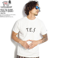 The Endless Summer TES 70s SURF LOGO T-SHIRT -WHITE- FH-0574352画像
