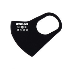 atmos 3D LOGO MASK BLACK AT20-026-BLK画像