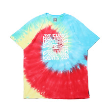 DC SHOES 20 TIEDYE SS Multi Circle Tiedye x White Print 5226J018画像