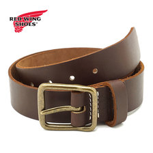 RED WING LEATHER BELT BROWN 96502画像
