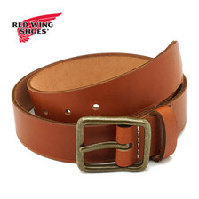 RED WING LEATHER BELT BROWN 96500画像