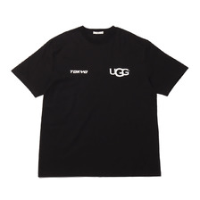 UGG UGG TOKYO BIG TEE BLACK画像