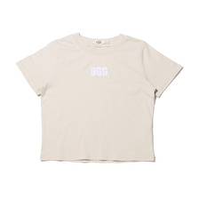 UGG LOGO EMBROI MINI TEE BEIGE画像