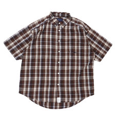 DESCENDANT 20SS HYANNIS B.D SS SHIRT FULL BROWN 201WVDS-SHM08画像