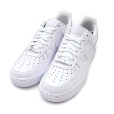 NIKE WMNS AIR FORCE 1 WHITE/WHITE 315122-112画像