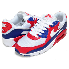 NIKE AIR MAX 90 white/white-deep royal CW5456-100画像