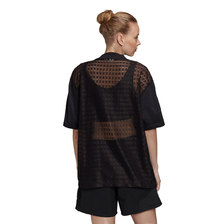 adidas LACE BACK TEE BLACK FM1737画像