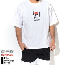 FILA FM9912 Logo S/S Tee画像