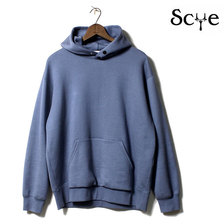 Scye SUVIN COTTON FLEECE BACK JERSEY HOODIE 1120-23210画像