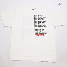 DUBBLE WORKS Lot 20233005-17 SHORT SLEEVE PRINTED T-SHIRT JUST DO ME画像