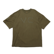 RVCA FAKE RVCA TEE MOSS GREEN BA041254画像