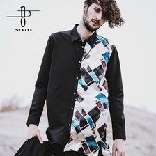 NO ID. BLACK アシンメトリーロングSH 447006-453S画像