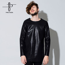 NO ID. BLACK シンセティックレザールーズPO 447006-472T画像