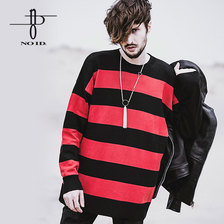 NO ID. BLACK アシンメトリーボーダーBIG-PO 447010-493K画像