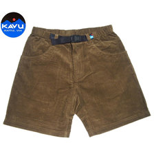 KAVU CORDUROY CHILLIWACK SHORTS khaki画像