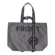 RAMIDUS &times; Fragment Design TOTE BAG(L) DARK GRAY画像