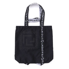 RAMIDUS &times; Fragment Design TOTE BAG(M) BLACK画像