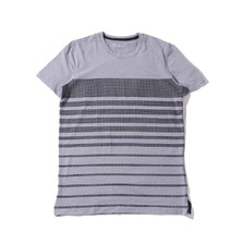 UNDER ARMOUR SPORTSTYLE STRIPE TEE GRAY 1310571-035画像