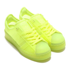 adidas SUPERSTAR JELLY W SOLAR YWLLOE/SOLAR YWLLOE/FOOTWEAR WHITE FX2987画像