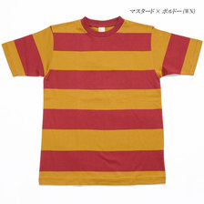 WAREHOUSE Lot 4071 半袖3インチボーダーT画像