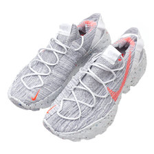 NIKE W SPACE HIPPIE 04 SUMMIT WHITE/HYPER CRIMSON CD3476-100画像
