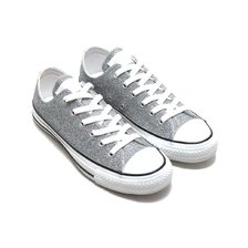 CONVERSE ALL STAR GLITTER OX SILVER 31302640画像