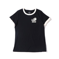 NIKE AS W NSW TEE RETRO MOD 4 BLACK CV3769-010画像