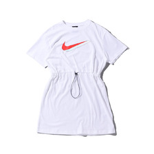 NIKE AS W NSW ICN CLSH DRESS SS WHITE CU5173-100画像