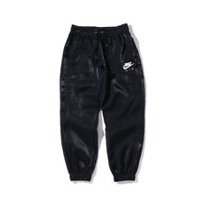 NIKE AS W NSW AIR PANT SHEEN BLACK/WHITE CU6567-010画像