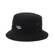 UGG UGG LOGO BUCKET HAT BLACK 20SS-UGHA02画像