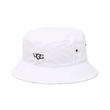 UGG UGG LOGO BUCKET HAT WHITE 20SS-UGHA02画像