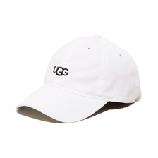 UGG UGG LOGO 6 PANEL CAP WHITE 20SS-UGHA01画像