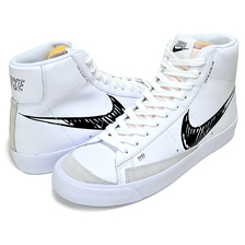 NIKE BLAZER MID VINTAGE 77 Sketch Pack white/black-platinum tint CW7580-101画像