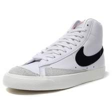 NIKE (WMNS) BLAZER MID 77 WHITE/BLACK/SAIL CZ1055-100画像