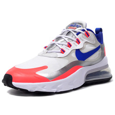 NIKE (WMNS) AIR MAX 270 WHITE/LASER BLUE/FLASH CRIMSON/METALLIC SILVER/PLATINUM TINT/BLACK CW3094-100画像