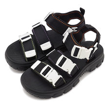 X-girl &times; SHAKA NEO BUNGY AT XGIRL BLACK 105202052001画像